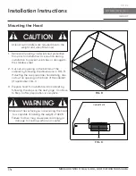 Предварительный просмотр 14 страницы Zephyr Monsoon Mini II Use, Care And Installation Manual