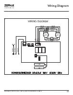 Предварительный просмотр 23 страницы Zephyr Monsoon Mini II Use, Care And Installation Manual