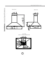 Предварительный просмотр 10 страницы Zephyr Napoli Island ZNA-E42S Use, Care And Installation Manual