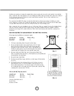 Предварительный просмотр 13 страницы Zephyr Napoli Island ZNA-E42S Use, Care And Installation Manual