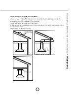 Предварительный просмотр 33 страницы Zephyr Napoli ZNA-M90CS Use, Care And Installation Manual