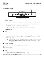 Предварительный просмотр 21 страницы Zephyr Napoli ZNA-M90DS Use, Care And Installation Manual