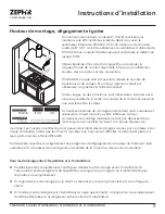 Preview for 37 page of Zephyr Okeanito COK-E36CSX Use, Care And Installation Manual