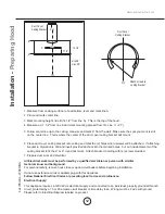 Предварительный просмотр 14 страницы Zephyr Okeanito COK-E36SX Use, Care And Installation Manual