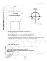 Предварительный просмотр 14 страницы Zephyr Okeanito COK-E42SX Use, Care And Installation Manual