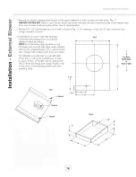 Предварительный просмотр 18 страницы Zephyr Okeanito COK-E42SX Use, Care And Installation Manual