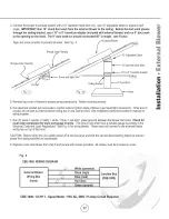 Предварительный просмотр 19 страницы Zephyr Okeanito COK-E42SX Use, Care And Installation Manual