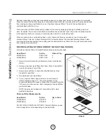 Предварительный просмотр 12 страницы Zephyr Ombra ZOM-E30ABS Use, Care And Installation Manual