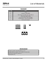 Preview for 7 page of Zephyr Ombra ZOM-E30BS Use, Care And Installation Manual