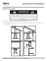 Предварительный просмотр 41 страницы Zephyr Ombra ZOM-E30BS Use, Care And Installation Manual