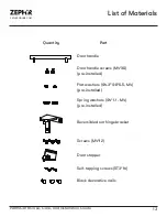 Preview for 13 page of Zephyr PRB15C01BG Use, Care And Installation Manual