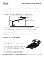 Preview for 19 page of Zephyr PRB24C01AS-ADA Use, Care And Installation Manual