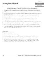 Preview for 10 page of Zephyr PRB24C01AS-OD Use, Care And Installation Manual