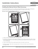 Preview for 22 page of Zephyr PRB24C01AS-OD Use, Care And Installation Manual