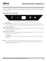 Preview for 23 page of Zephyr PRB24C01AS-OD Use, Care And Installation Manual