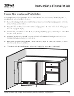 Preview for 51 page of Zephyr PRB24C01AS-OD Use, Care And Installation Manual