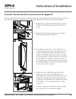 Preview for 53 page of Zephyr PRB24C01AS-OD Use, Care And Installation Manual