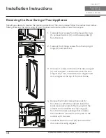 Preview for 18 page of Zephyr PRB24C01BG Use, Care And Installation Manual