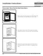 Preview for 20 page of Zephyr PRB24C01BG Use, Care And Installation Manual