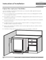 Preview for 48 page of Zephyr PRB24C01BG Use, Care And Installation Manual