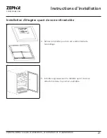 Preview for 53 page of Zephyr PRB24C01BG Use, Care And Installation Manual