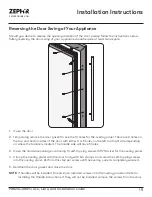 Preview for 19 page of Zephyr PRB24C01BPG Use, Care And Installation Manual