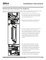 Preview for 21 page of Zephyr PRB24C01BPG Use, Care And Installation Manual