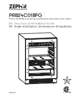 Preview for 35 page of Zephyr PRB24C01BPG Use, Care And Installation Manual