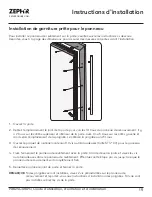 Preview for 53 page of Zephyr PRB24C01BPG Use, Care And Installation Manual