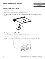 Preview for 20 page of Zephyr PRB24F01AG Use, Care And Installation Manual