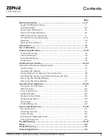 Preview for 3 page of Zephyr Presrv PRB24C01AG-ADA Use, Care And Installation Manual