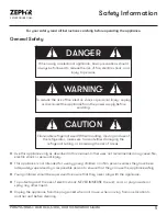 Preview for 5 page of Zephyr Presrv PRB24C01AG-ADA Use, Care And Installation Manual