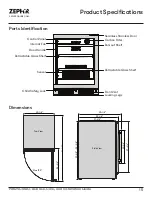 Preview for 15 page of Zephyr Presrv PRB24C01AG-ADA Use, Care And Installation Manual