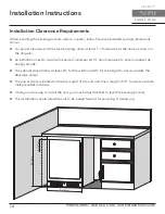 Preview for 16 page of Zephyr Presrv PRB24C01AG-ADA Use, Care And Installation Manual