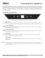 Preview for 21 page of Zephyr Presrv PRB24C01AG-ADA Use, Care And Installation Manual