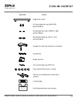 Preview for 43 page of Zephyr Presrv PRB24C01AG-ADA Use, Care And Installation Manual