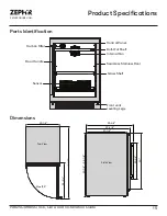 Preview for 15 page of Zephyr Presrv PRB24C01BBSG Use, Care And Installation Manual