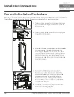 Preview for 18 page of Zephyr Presrv PRB24C01BBSG Use, Care And Installation Manual