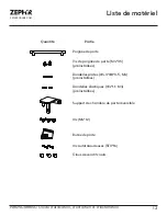 Preview for 43 page of Zephyr Presrv PRB24C01BBSG Use, Care And Installation Manual