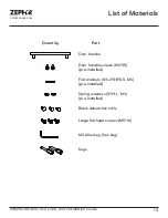 Preview for 13 page of Zephyr Presrv PRB24C01CBSG Use, Care And Installation Manual