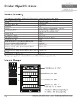 Preview for 14 page of Zephyr Presrv PRB24C01CBSG Use, Care And Installation Manual