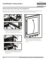 Preview for 18 page of Zephyr Presrv PRB24C01CBSG Use, Care And Installation Manual