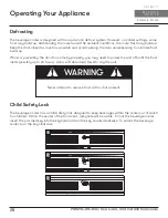 Preview for 28 page of Zephyr Presrv PRB24C01CBSG Use, Care And Installation Manual