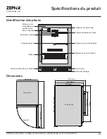 Preview for 49 page of Zephyr Presrv PRB24C01CBSG Use, Care And Installation Manual