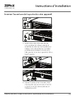 Preview for 53 page of Zephyr Presrv PRB24C01CBSG Use, Care And Installation Manual