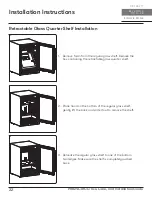 Preview for 22 page of Zephyr Presrv PRB24C01CG Use, Care And Installation Manual