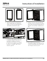 Preview for 53 page of Zephyr Presrv PRB24C01CG Use, Care And Installation Manual