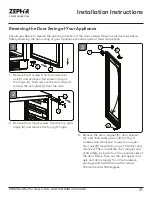 Preview for 21 page of Zephyr Presrv PRB24C01CPG Use, Care And Installation Manual