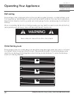 Preview for 32 page of Zephyr Presrv PRB24C01CPG Use, Care And Installation Manual