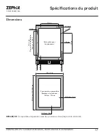 Preview for 55 page of Zephyr Presrv PRB24C01CPG Use, Care And Installation Manual